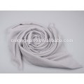 Bufanda clásica de la lana gris de Herringbone de la muestra de la venta caliente